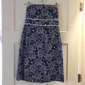 Vineyard Vines Strapless Dress